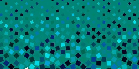 Light Blue, Green vector layout with lines, rectangles.