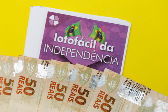 lottery ticket Caixa Lotofacil da Independencia