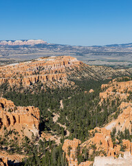 Bryce Canyon National Park landscape view