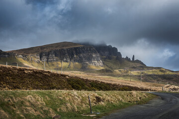 Road to Old Man of Storr Skye