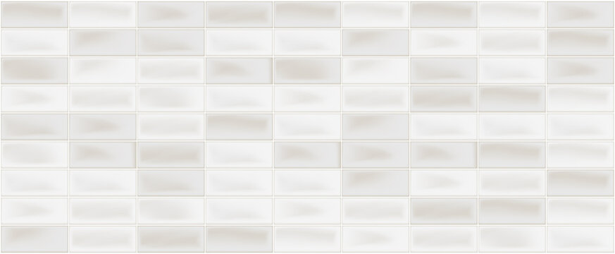 Ceramic beige mosaic wall tiles background. Beige mosaic tile texture. Vector illustration.