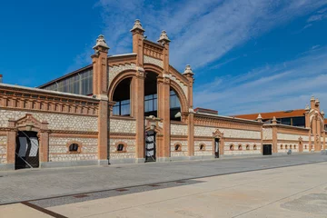 Papier Peint photo autocollant Madrid Matadero Madrid is a former slaughterhouse built in the early 20th centurey in the Arganzuela district of Madrid near Madrid Rio, which has been converted to an arts centre with changing productions