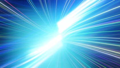 Obraz premium energievoll hell leuchtende dynamische Lichtschweife, Energie, Strom, Stärke, kraftvoll, schnelles Internet, Licht, Technologie, Wissenschaft, rot, schwarz 