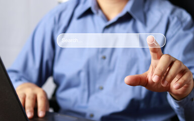 Searching Browsing Internet Data Information Networking Concept, Data Search Technology Search...