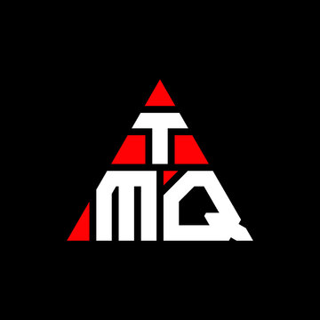 TMQ triangle letter logo design with triangle shape. TMQ triangle logo design monogram. TMQ triangle vector logo template with red color. TMQ triangular logo Simple, Elegant, and Luxurious Logo. TMQ 