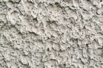 Rough plaster concrete wall for texture and background.