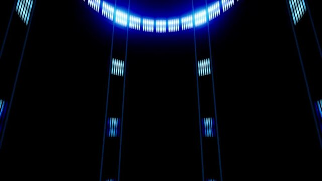 Science Fiction Futuristic Technology Portal Elevator