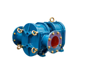 Industrial rotary or lobe gear high pressure vacuum positive displacement pump for flow rate...