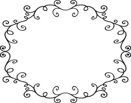 frame made of flowers Calligraphic frames. Borders corners ornate frames for certificate floral classic vector designs