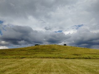 Fototapeta premium landscape with clouds