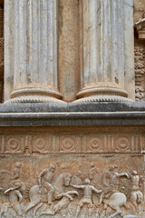Palace of Carlos V in the Alhambra in Granada in Spain 