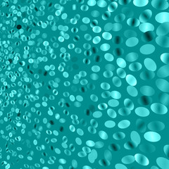 Dotted Halftone Vector Pattern or Texture with Ellipses