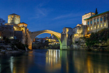 Mostar, old bridge, Bosnia & Herzegovina