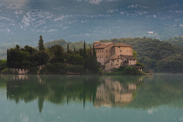 Fototapeta premium Castel Toblino Sarche