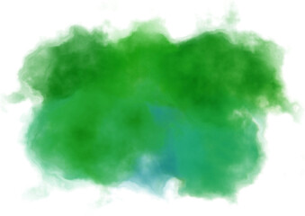 Abstract  watercolor background with pastel colors isolated on white background