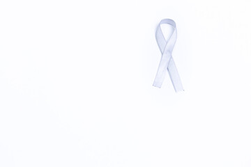 gray ribbon, brain cancer, world cancer day