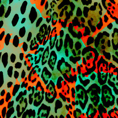 vibrant color abstract pattern design