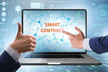 Smart contracts as illustration of blockchain technology