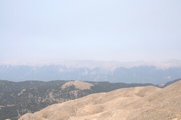 Fototapeta na wymiar Tahtali, Olympos mountain