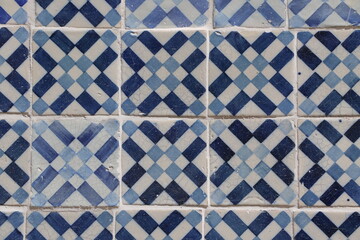  Azulejos de faïence décorés à Lisbonne