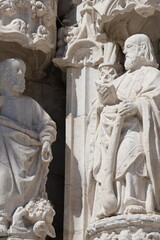 Détail du Monastère des Hiéronymites à Lisbonne, Portugal