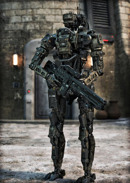 real robot soldier