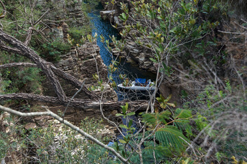 boat on the rivers brazil 