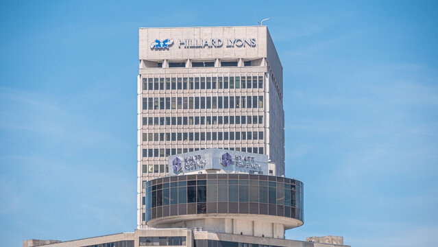 Hilliard Lyons Building in Louisville - LOUISVILLE. KENTUCKY - JUNE 14, 2019