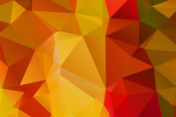 golden and reddish brown geometric pattern triangles polygonal design for web and background, application
