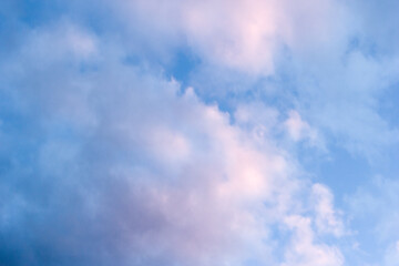 Naklejka na ściany i meble blue sky with clouds 0015