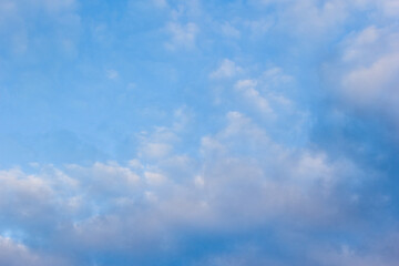 Naklejka na ściany i meble blue sky with clouds 0033