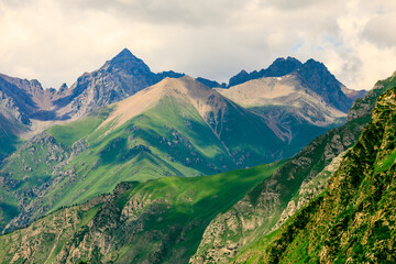 Naklejka na ściany i meble The magnificent natural scenery of Tianshan Mountains,Xinjiang,China.