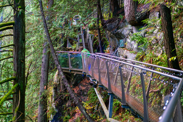 カナダ・バンクーバーの観光名所を旅行する風景Scenes from a trip to the sights of Vancouver, Canada.