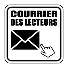 Logo courrier des lecteurs.