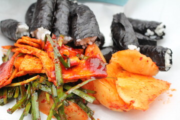 부산, 꼬마김밥.