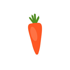 Carrot icon design illustration template