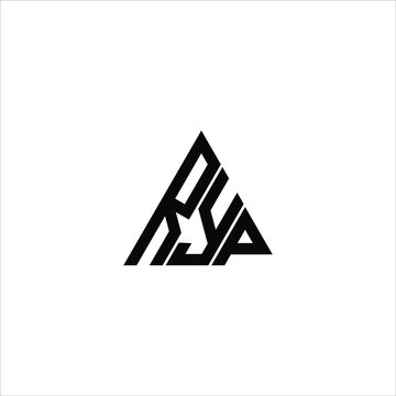 RYP letter logo creative design. RYP unique design
