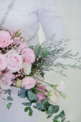 bridal hand bouquet