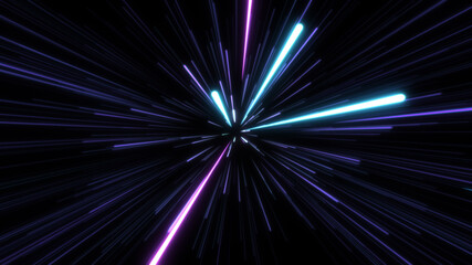 Hyperdrive Fast Speed Line Background. Anime Comic Speed Lines. Anime motion background. Fast Speed line