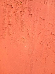 Metal red burgundy paint old cracked background
