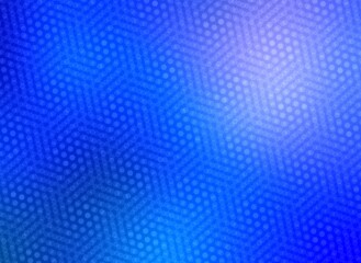 Geometric ornament twin lines pattern on blue background.