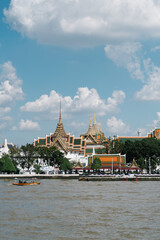 panorama of Thai Temple Bangkok Thailand