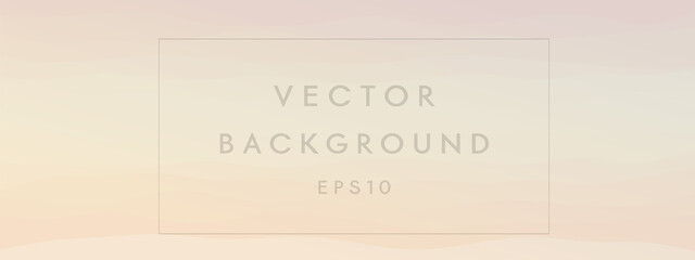 abstract waves fluid shape levels background delicate pastel color gradient. Trendy template for flyer poster business card landing page website. vector illustration eps 10