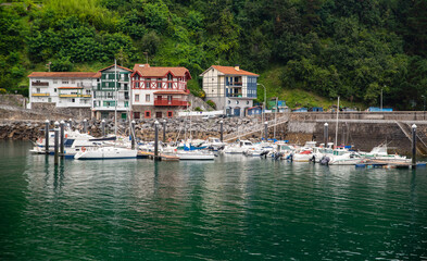 Fototapeta premium View of Mutriku in Basque Country