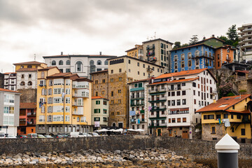 View of Mutriku in Basque Country