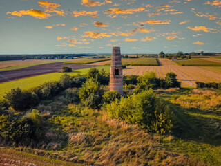 Great antique brick kiln for burning limestone.