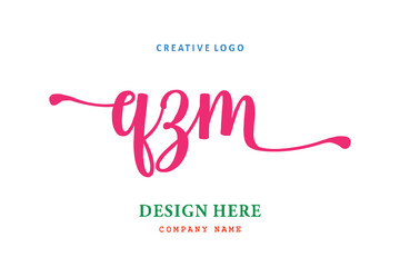 QZM lettering logo is simple, easy to understand and authoritative