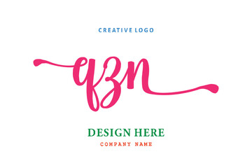 QZN lettering logo is simple, easy to understand and authoritative