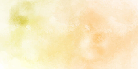 Hand painted watercolor sky and clouds, abstract watercolor background, vector illustration