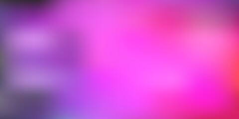 Dark pink, blue vector gradient blur template.